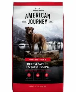 American Journey Savory Toppers Beef Recipe in Gravy Grain-Free Dog Food Topper + Beef & Sweet Potato Recipe Grain-Free Dry Food -American Journey Store 516526 PT5. SY630 V1649371312