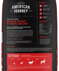 American Journey Savory Toppers Beef Recipe in Gravy Grain-Free Dog Food Topper + Beef & Sweet Potato Recipe Grain-Free Dry Food -American Journey Store 516526 PT6. SY630 V1649369841