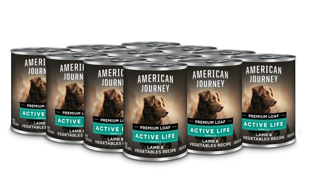 American Journey Active Life Formula Lamb & Garden Vegetables Recipe Canned Dog Food + Lamb, Brown Rice & Vegetables Recipe Dry Food 4 American Journey Active Life Formula Lamb & Garden Vegetables Recipe Canned Dog Food + Lamb, Brown Rice & Vegetables Recipe Dry Food - Image 2