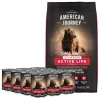 American Journey Active Life Formula Beef & Garden Vegetables Recipe Canned Dog Food + Beef, Brown Rice & Vegetables Recipe Dry Food -American Journey Store 516550 MAIN. SY630 V1649377047