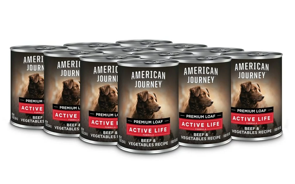 American Journey Active Life Formula Beef & Garden Vegetables Recipe Canned Dog Food + Beef, Brown Rice & Vegetables Recipe Dry Food 4 American Journey Active Life Formula Beef & Garden Vegetables Recipe Canned Dog Food + Beef, Brown Rice & Vegetables Recipe Dry Food - Image 2