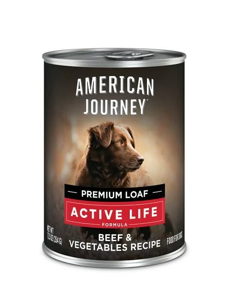 American Journey Active Life Formula Beef & Garden Vegetables Recipe Canned Dog Food + Beef, Brown Rice & Vegetables Recipe Dry Food 5 American Journey Active Life Formula Beef & Garden Vegetables Recipe Canned Dog Food + Beef, Brown Rice & Vegetables Recipe Dry Food - Image 3