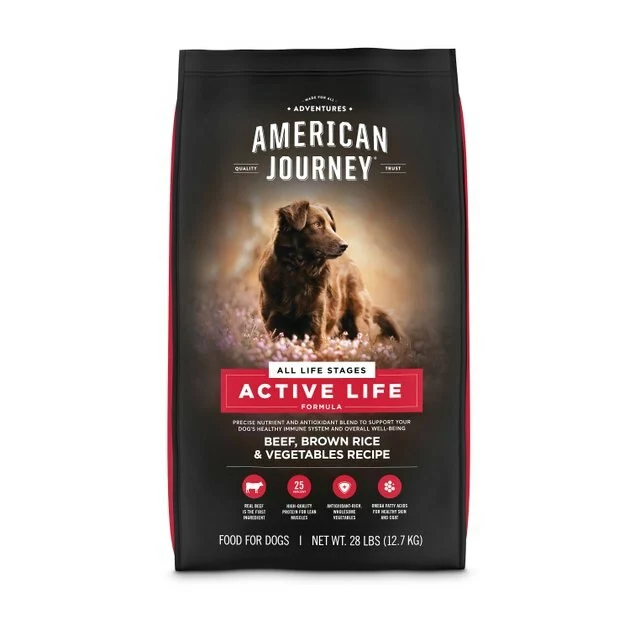 American Journey Active Life Formula Beef & Garden Vegetables Recipe Canned Dog Food + Beef, Brown Rice & Vegetables Recipe Dry Food 8 American Journey Active Life Formula Beef & Garden Vegetables Recipe Canned Dog Food + Beef, Brown Rice & Vegetables Recipe Dry Food - Image 6