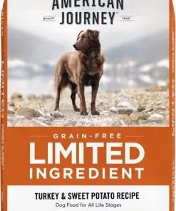American Journey Turkey Recipe Grain-Free Canned Dog Food + Limited Ingredient Turkey & Sweet Potato Recipe Dry Food -American Journey Store 523078 PT5. SY630 V1657658480