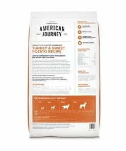 American Journey Turkey Recipe Grain-Free Canned Dog Food + Limited Ingredient Turkey & Sweet Potato Recipe Dry Food -American Journey Store 523078 PT6. SY630 V1650049589