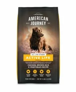 American Journey Active Life Formula Chicken & Garden Vegetables Recipe Canned Food + Chicken, Brown Rice & Vegetables Recipe Dry Dog Food, 4-lb bag -American Journey Store 570014 PT5. SY630 V1657660051
