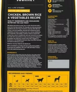 American Journey Active Life Formula Chicken & Garden Vegetables Recipe Canned Food + Chicken, Brown Rice & Vegetables Recipe Dry Dog Food, 4-lb bag -American Journey Store 570014 PT6. SY630 V1657660051