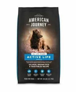 American Journey Active Life Formula Turkey & Garden Vegetables Recipe Canned Food + Salmon, Brown Rice & Vegetables Recipe Dry Dog Food -American Journey Store 570038 PT5. SY630 V1657660051