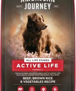 American Journey Active Life Formula Beef & Garden Vegetables Recipe Canned Food + Beef, Brown Rice & Vegetables Recipe Dry Dog Food 14 American Journey Active Life Formula Beef & Garden Vegetables Recipe Canned Food + Beef, Brown Rice & Vegetables Recipe Dry Dog Food -American Journey Store 570046 PT5. SY630 V1657660053