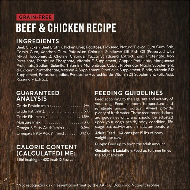 American Journey Lamb Recipe + Beef & Chicken Recipe Canned Dog Food 10 American Journey Lamb Recipe + Beef & Chicken Recipe Canned Dog Food - Image 8